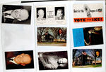 COLLECTION OF 146 CAMPAIGN, PRESIDENTIAL, CAUSES AND ISSUES POSTCARDS FROM 1952 THROUGH 1996.