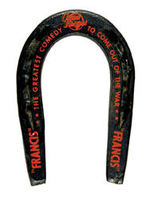 "FRANCIS" MOVIE PROMOTIONAL HORSESHOE.