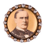 "WM. McKINLEY" MULTICOLOR WITH NOVELTY FRAME FEATURING BALL BEARINGS.