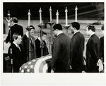 ROBERT F. KENNEDY "FIRST VIGIL" PHOTO IN ST. PATRICK'S CATHEDRAL N.Y.C.