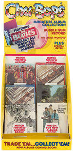 THE BEATLES "CHU-BOPS" MINIATURE ALBUMS SET & DISPLAY.