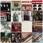 THE BEATLES "CHU-BOPS" MINIATURE ALBUMS SET & DISPLAY.