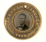 LINCOLN AND HAMLIN 1860 FERROTYPE.