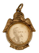 HARRISON AND MORTON REAL PHOTO WATCH CHARM.