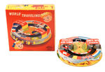 "WORLD TRAVELING/WORLD AIR LINE" BOXED TOY.