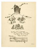 "KRAZY KAT/A JAZZ PANTOMIME" ILLUSTRATED MUSIC BOOK.