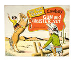 "PAL-TOM RANCH COWBOY GUN AND HOLSTER SET" BOXED.