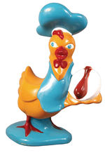 CHICKEN DELIGHT PLASTIC FIGURE.