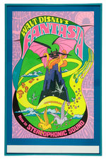 "FANTASIA" PSYCHEDELIC VERSION WINDOW CARD.