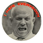 NIKITA KHRUSHCHEV 4" BUTTON.