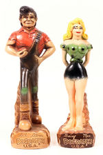 LIL' ABNER/DAISY MAE DOGPATCH FIGURINES.