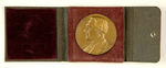 HARDING 3" MEMORIAL MEDAL 1923 IN ORIGINAL CASE.