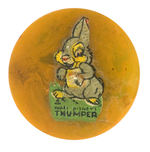 RARE "WALT DISNEY'S THUMPER" CATALIN PLASTIC PENCIL SHARPENER.