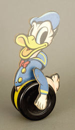 DONALD DUCK UNUSUAL PULL TOY BY "CHAD VALLEY TOYS," ENGLAND.