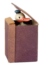 DONALD DUCK CELLULOID JACK-IN-THE-BOX.