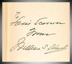 "A LIGHTER OF FLAMES" WILLIAM S. HART SIGNED BOOK.