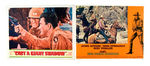 JOHN WAYNE LOBBY CARD LOT.