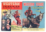 WESTERN TV STARS BUMPER BOOK/STORIES AND PICTURES.