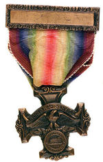 BORDENTOWN, N.J. WWI SERVICE AWARD BADGE.