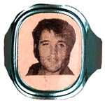 ELVIS RARE VENDING MACHINE RING.