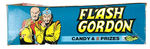 "FLASH GORDON CANDY & PRIZES" COUNTERTOP DISPLAY BOX/BOX SET.