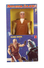 “BATTLESTAR GALACTICA COLONIAL WARRIOR” BOXED FIGURE.