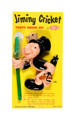 "JIMINY CRICKET TOOTH BRUSH SET."