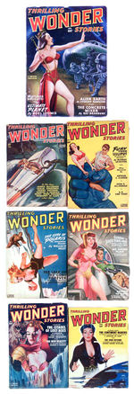 "THRILLING WONDER STORIES" PULP LOT.