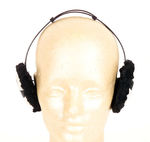 HOPALONG CASSIDY EAR MUFFS.