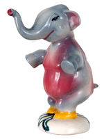 FANTASIA ELEPHANT FIGURINE BY AMERICAN POTTERY.