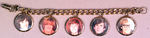 HERMAN'S HERMITS PORTRAITS CHARM BRACELET.