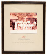 "1956 OLYMPIC CHAMPIONS" BASKETBALL TEAM FRAMED PRESENTATION PHOTO WITH BILL RUSSELL.