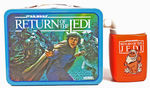 "STAR WARS RETURN OF THE JEDI" LUNCH BOX W/THERMOS.