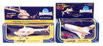 "JAMES BOND 007-MOONRAKER CORGI" BOX VEHICLE PAIR.