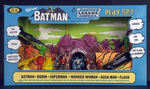 "IDEAL  OFFICIAL BATMAN & JUSTICE LEAGUE OF AMERICA PLAY SET" BOXED.