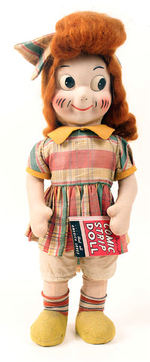 ANNIE ROONEY "COMIC STRIP DOLL" WITH ORIGINAL TAG.