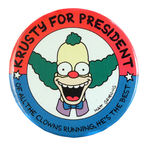 PRESIDENTIAL 1992 SATIRICAL FEATURING KRUSTY.