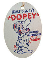 "DOPEY" DOLL BY MADAME ALEXANDER.