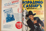 "HOPALONG CASSIDY'S WESTERN" HARDCOVER BOUND PULP VOLUME.