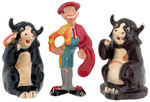 “FERDINAND” AND MATADOR TRIO BY CROWN TOY COMPANY.