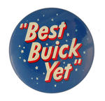 "BEST BUICK YET" 1930s LITHO.