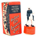 "LONE RANGER" PRESS ACTION TOY BW VARIETY BY KOHNER.