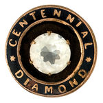 BEAUTIFULLY CRAFTED AND RARE 1876 CENTENNIAL LAPEL STUD