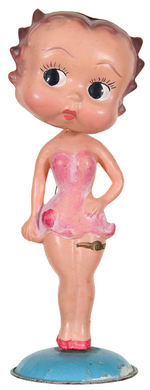 “BETTY BOOP” CELLULOID WIND-UP NODDER.