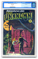 ADVENTURES INTO THE UNKNOWN #1 FALL 1948 CGC 8.0