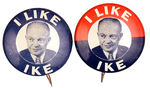 EISENHOWER TWO LITHOS.