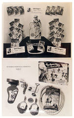 ROY ROGERS TRICK LASSO AND EXTENSIVE PROMOTIONAL LOT FROM THE MAKER'S FILES.