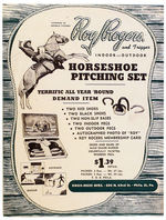 ROY ROGERS TRICK LASSO AND EXTENSIVE PROMOTIONAL LOT FROM THE MAKER'S FILES.