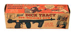 "DICK TRACY SUB-MACHINE WATER GUN" WITH BOX.