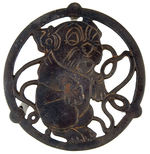 BONZO CAST IRON TRIVET.